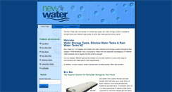 Desktop Screenshot of newwater.co.nz
